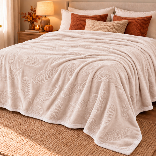Pătură pufoasă din fleece premium – 200 x 230 cm, Cod: DEC56