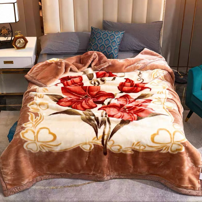 Pătură groasă și moale Deluxe, 200x230 cm, 3.5 kg, Cod: PGD5