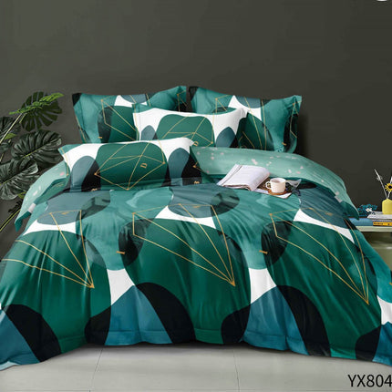 LENJERIE DIN BUMBAC TIP FINET, Pat 1 persoană, 4 piese COD: JCP22