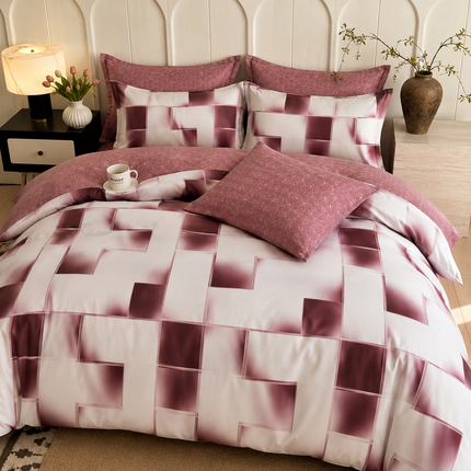 Lenjerie de Pat Soft Touch tip Finet | 6 Piese | Premium Collection, Cod: S-H-66