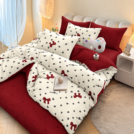 Lenjerie de pat premium 6 Piese - Soft Cotton Collection, Cod: SNJ11