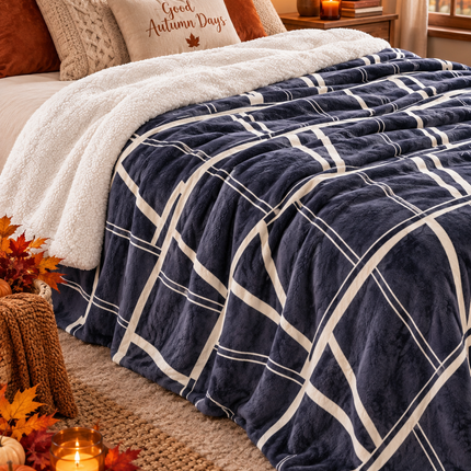 Pătură Cocolino Sherpa „Relax & Warm” 200x230 cm, Cod: PSRS22