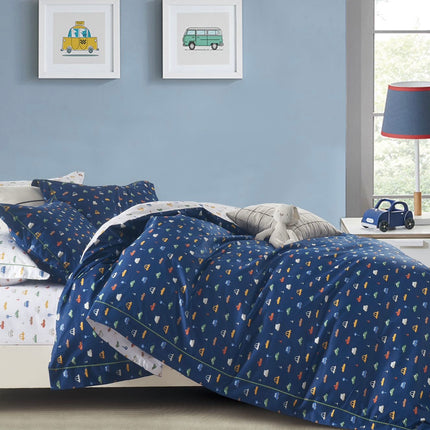 Lenjerie Deluxe Kids Collection 160x200 cm, Bumbac 100%, 4 piese, Cod: DEK15