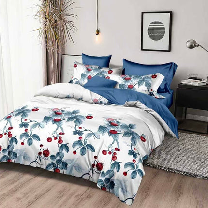 Lenjerie de Pat 6 Piese din Finet Moale cu Elastic, Cod: LNA105