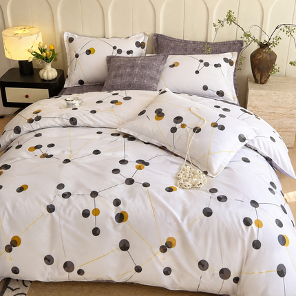 Lenjerie de Pat Soft Touch tip Finet | 6 Piese | Premium Collection, Cod: S-H-78