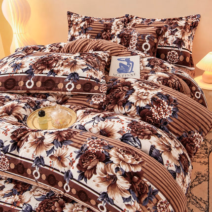 Lenjerie de pat Cocolino Premium – Set 4 piese | Moale și pufoasă, Cod: CLNA6