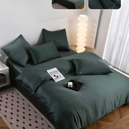 Lenjerie de Pat din Mătase 6 Piese Premium, 200x230 cm, Cod: MTJ4