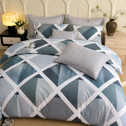 Lenjerie de Pat Soft Touch tip Finet | 6 Piese | Premium Collection, Cod: S-H-79