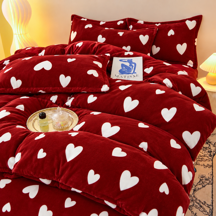 Lenjerie de pat Cocolino Premium – Set 4 piese | Moale și pufoasă, Cod: CLNA16
