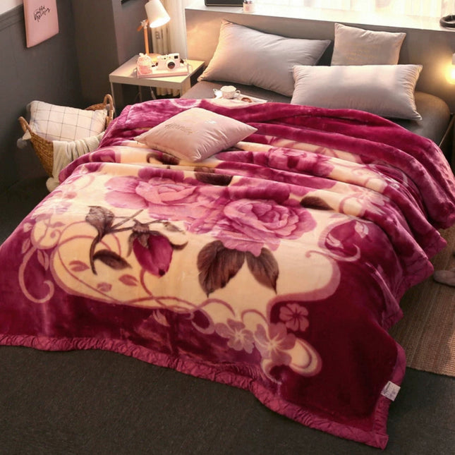 Pătură groasă și moale Deluxe, 200x230 cm, 3.5 kg, Cod: PGD9