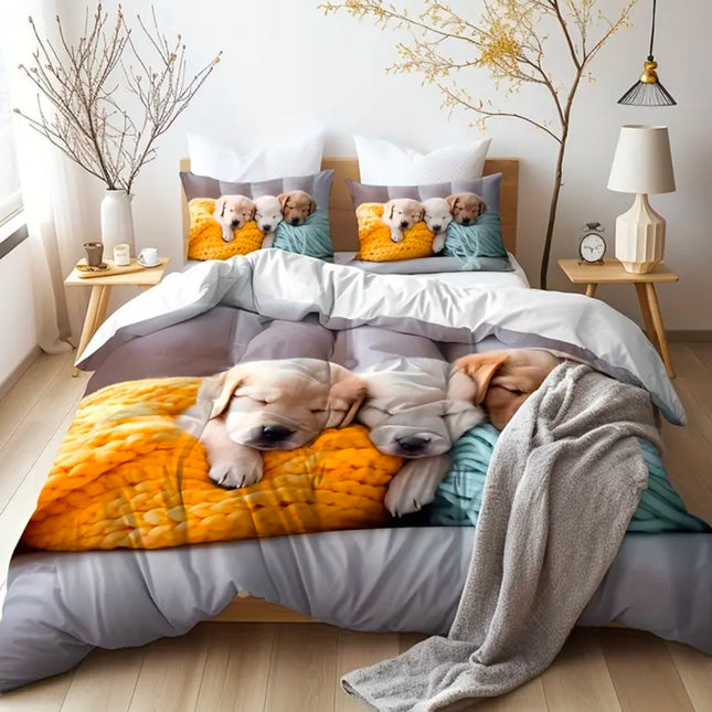 Lenjerie de pat din Bumbac finet 6 PIESE(IMPRIMEU EXACT CA ÎN POZĂ) COD: FY827