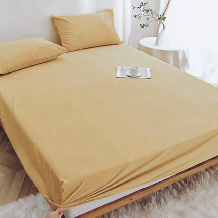 Husa de pat cu elastic Catifea + 2 fete de perna Cod: HCP37