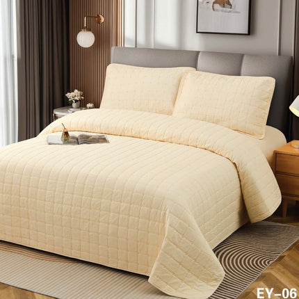 Cuvertură Deluxe 4 piese, cearșaf cu elastic, Cod EY-06
