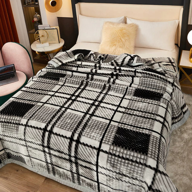 Pătură groasă și moale Deluxe, 200x230 cm, 3.5 kg, Cod: PGD12