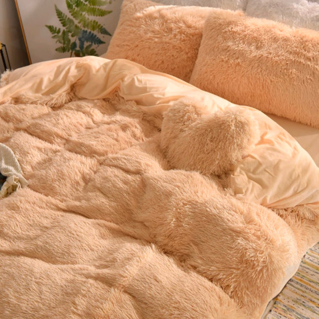 Lenjerie pat super pufoasă COCOLINO Fluffy 4 piese Cod: CES35
