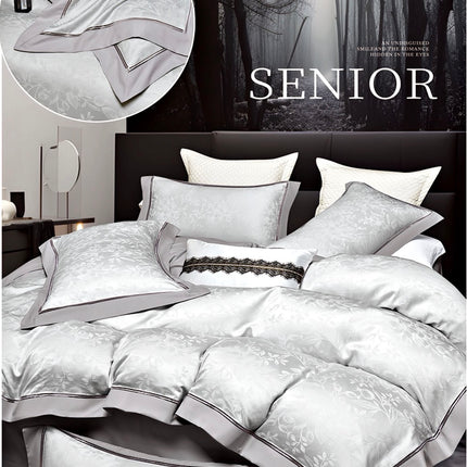 Lenjerie Premium Ultra Moale – Design Exclusiv, 4 Piese, Cod: DSXK14