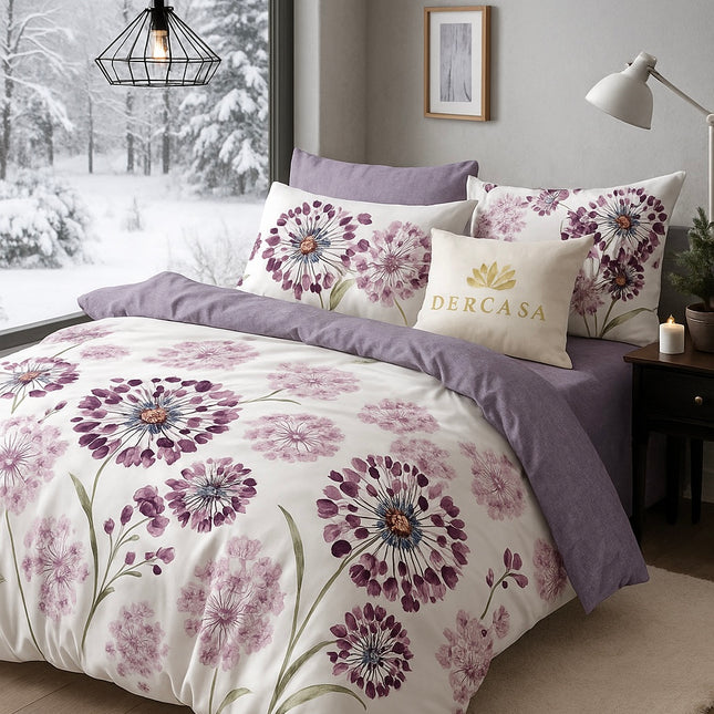 Lenjerie de Pat 6 Piese din Finet Moale cu Elastic, Cod: LNA98