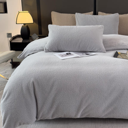 Set de pat ultra-fină, tip „blană de iepure”, 4 piese, Cod: BYK12