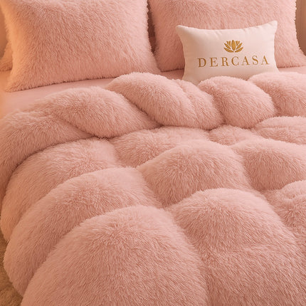 Lenjerie pat super pufoasă COCOLINO Fluffy 4 piese Cod: CES33