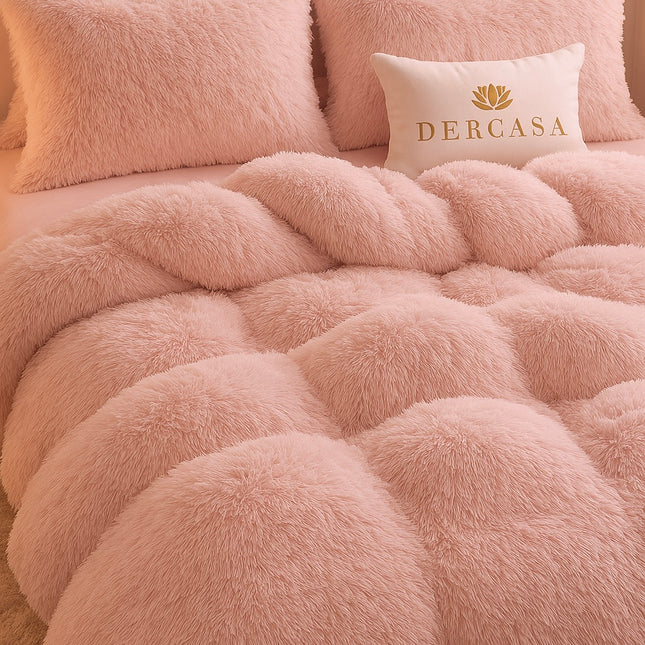 Lenjerie pat super pufoasă COCOLINO Fluffy 4 piese Cod: CES33
