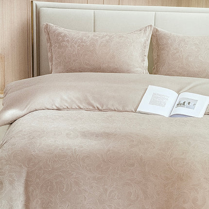 Set lenjerie de Lux jacquard, 4 piese, pat 2 persoane Cod: Y-09