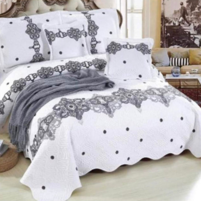 Cuvertura de pat cu 5 piese din Bumbac 100% Cod-5PC9