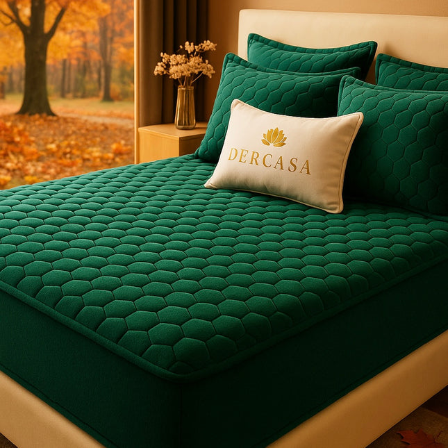 Set de pat Husă / Topper saltea cu elastic 160x200 cm Cod: TPP96