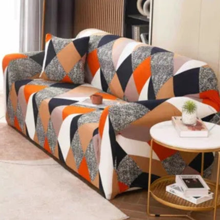 Husa Elastica Canapea 2 Locuri, cu Brate, Cod: H2C1