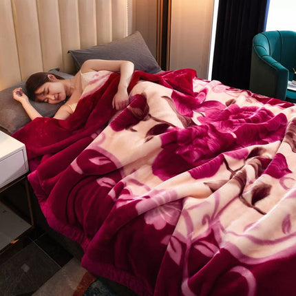 Pătură groasă și moale Deluxe, 200x230 cm, 3.5 kg, Cod: PGD9