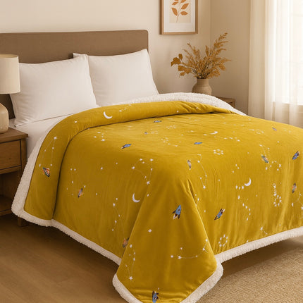 Pătură Cocolino cu blăniță, 200x230 cm, cod: EXN3