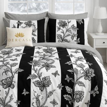 Lenjerie de Pat 6 Piese din Finet Moale cu Elastic, Cod: LNA41