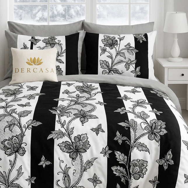 Lenjerie de Pat 6 Piese din Finet Moale cu Elastic, Cod: LNA41