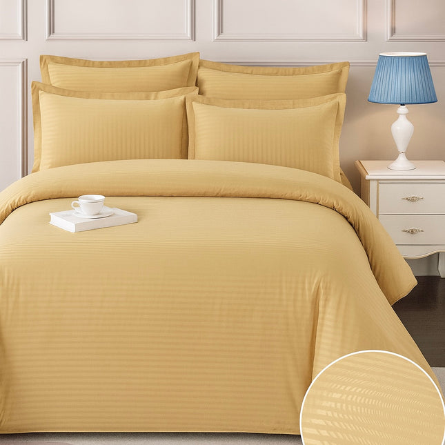 Lenjerie de Lux din Damasc Deluxe cu 6 piese Cod: DA20