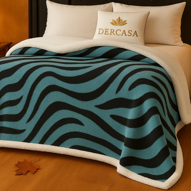 Pătură Cocolino cu Blăniță Sherpa, dublă 200x230 cm cod: EXM8