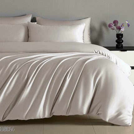 Lenjerie Luxury din Satin, 4 piese, cearșaf cu elastic, Cod: SLX20