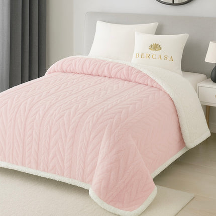 Pătură Cocolino cu Blăniță de iepure, dublă 200x230 cm cod: EXS5