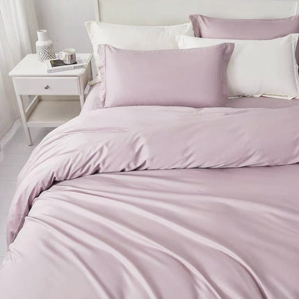 Lenjerie de pat percale Bumbac 100% Roz pudră Cod: BBP11
