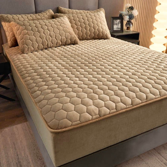 Husă / Topper saltea cu elastic 160x200 cm Cod: TPP92