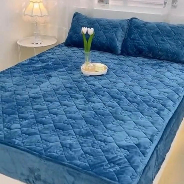 Husă / Topper saltea cu elastic 140x200 cm Cod: TPY407