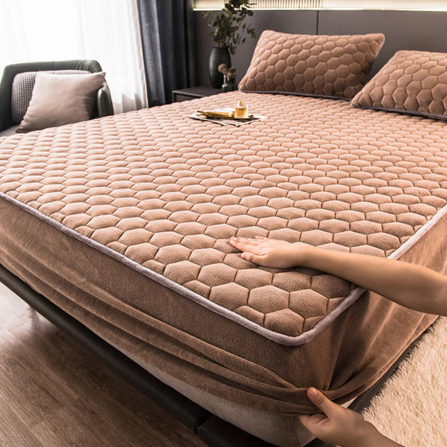 Husă / Topper saltea cu elastic 160x200 cm Cod: TPP92