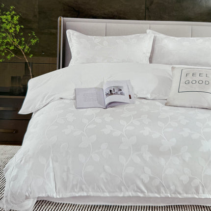 Set lenjerie de Lux jacquard, 4 piese, pat 2 persoane Cod: C-16