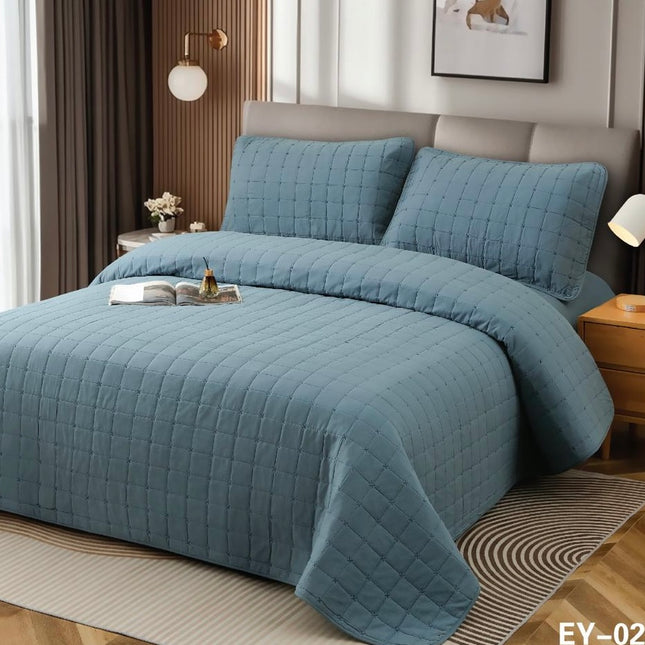 Cuvertură Deluxe 4 piese, cearșaf cu elastic, Cod EY-02