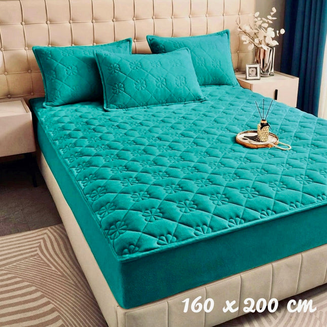 Husă / Topper saltea cu elastic 160x200 cm Cod: TPP201