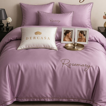 Lenjerie Luxury din Satin, 6 piese, cearșaf cu elastic, Cod: SLS6