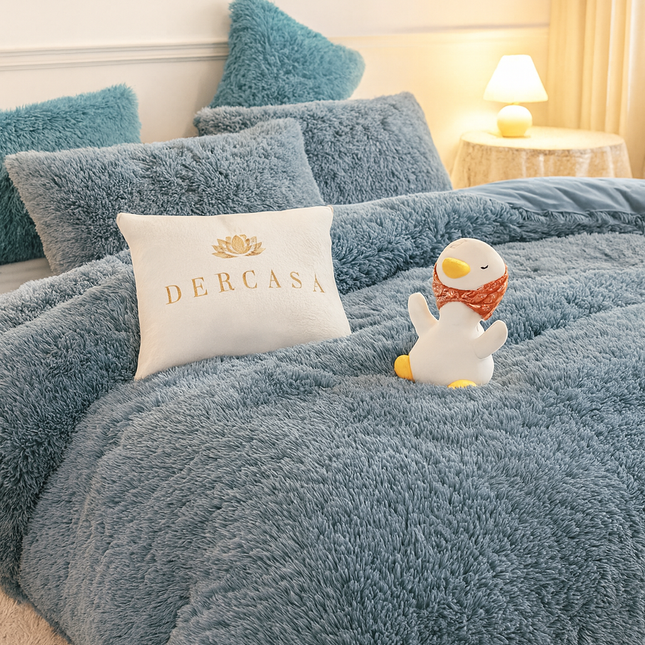 Lenjerie pat super pufoasă COCOLINO Fluffy 4 piese Cod: CES36