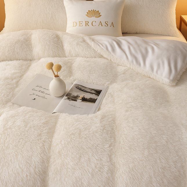 Lenjerie pat super pufoasă COCOLINO Fluffy 4 piese Cod: CES34