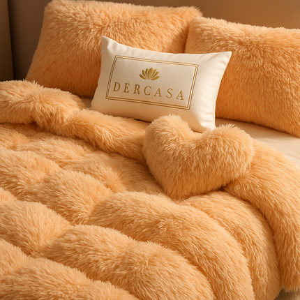 Lenjerie pat super pufoasă COCOLINO Fluffy 4 piese Cod: CES35