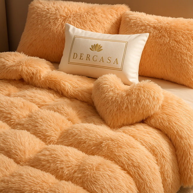 Lenjerie pat super pufoasă COCOLINO Fluffy 4 piese Cod: CES35