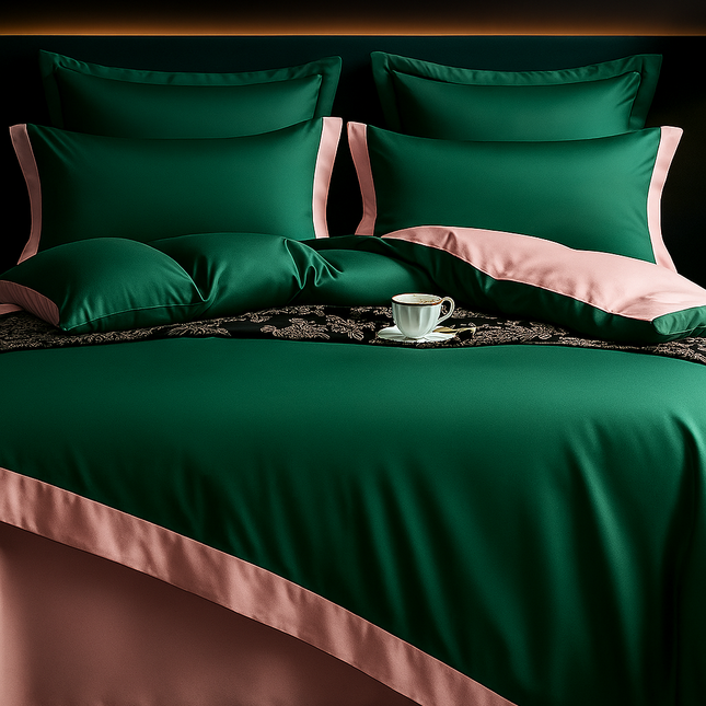 Lenjerie de Lux din Mătase 6 piese  Cod: MT21