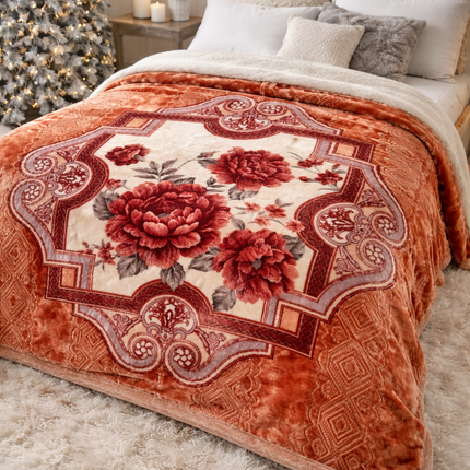 Pătură groasă și moale Deluxe, 200x220 cm, 4.5 kg, Cod: PGD70